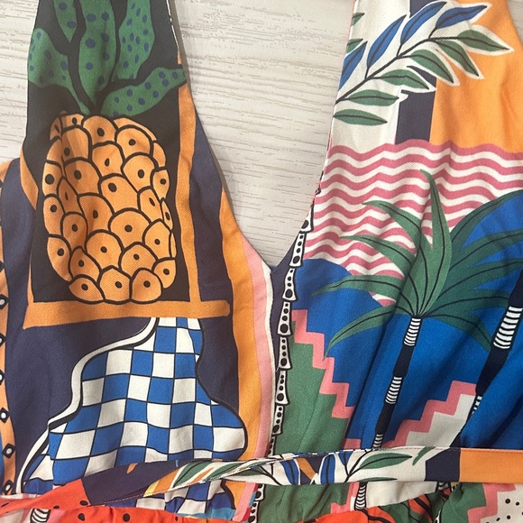 FARM Rio Colorful Landscape Jumpsuit - Picture 2 of 5